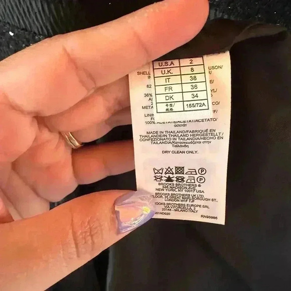 Brooks Brothers Navy Blue Midi Dress - Picture 5 of 7